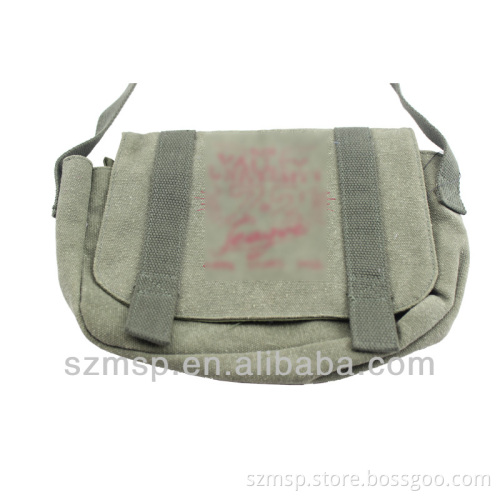 canvas shoulder small kids school bag,message bag for kids